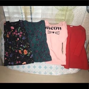 Set of 4 Old Navy Tunic dresses